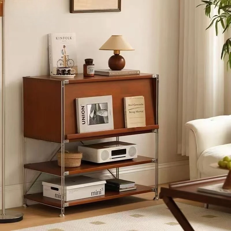 الشمال بسيط غرفة المعيشة الجرف عرض خزانة غرفة نوم خزانة مجلة خزانة رف الكتب #4