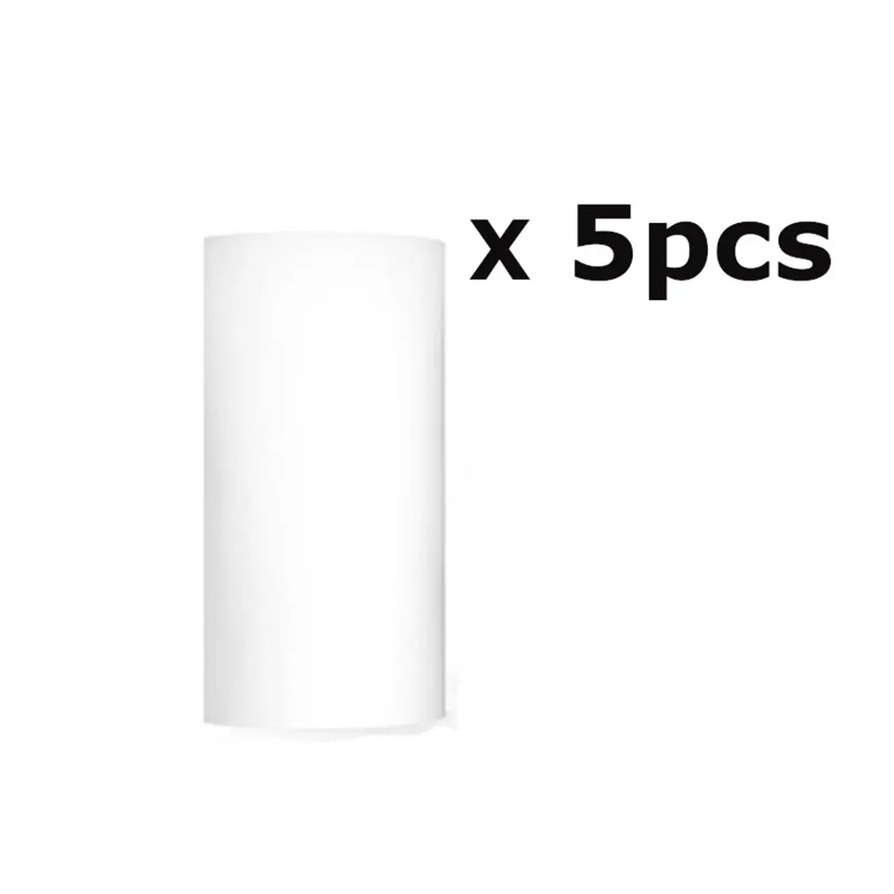 

5 Rolls Printable Paper Roll Direct Thermal Paper with 57*30mm for PeriPage A6 Pocket PAPERANG P1/P2