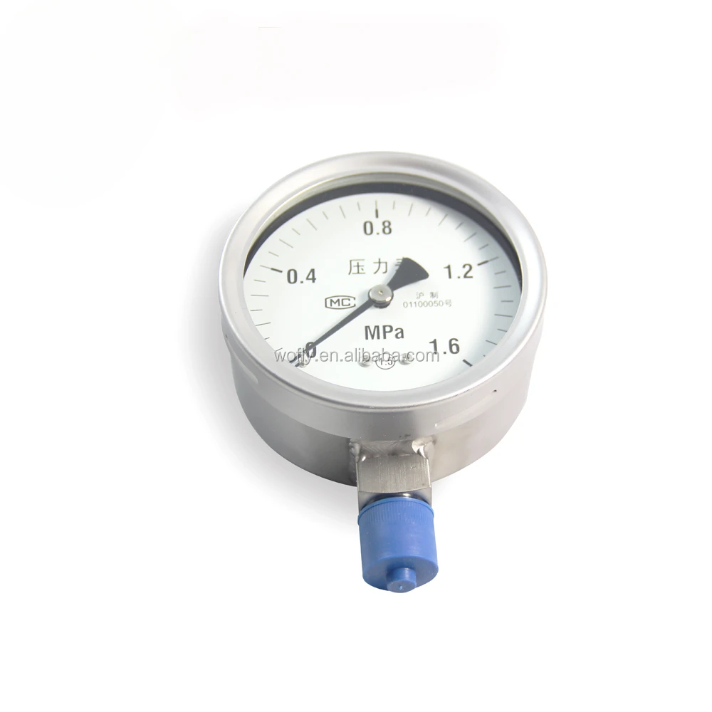 Top Quality ss316 Propane Gas lpg High Pressure Gauge