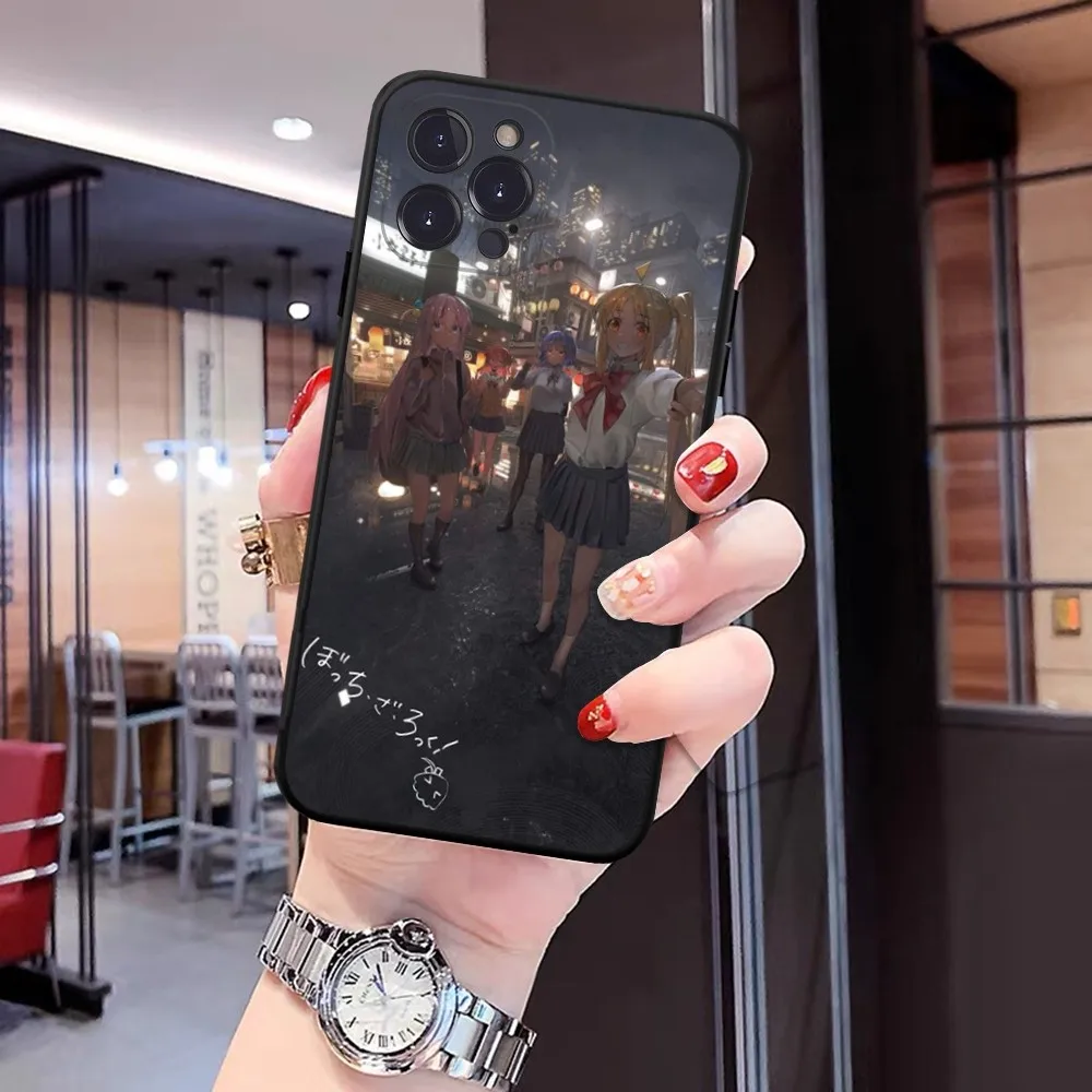 BOCCHI THE ROCK Phone Case for iPhone 15 8 7 6 6S Plus X SE 2020 XR XS 14 11 12 13 Mini Pro Max Mobile Case image 4