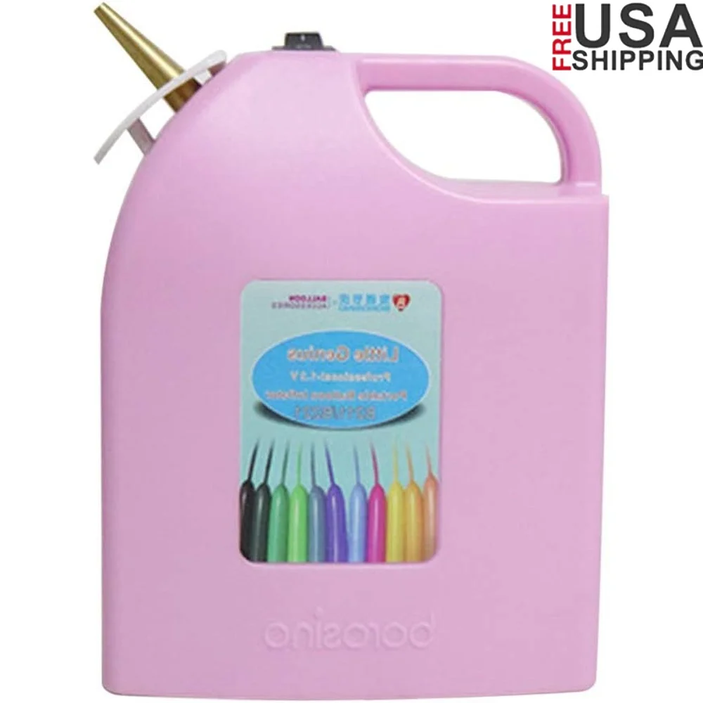 

Portable Electric Balloon Inflator Rechargeable Pump Mini Twisting Modeling Air Pump Party Decorative Tool Battery Operated