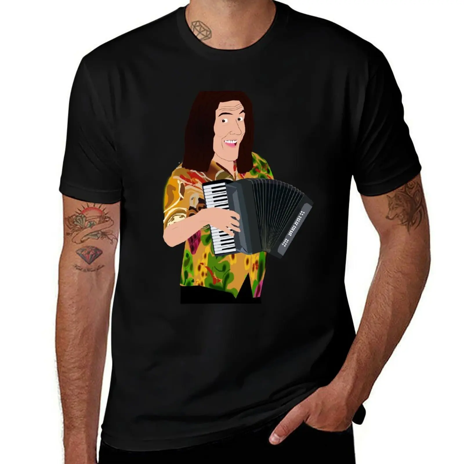 

Weird Al Yankovic T-Shirt funny t shirts cotton man t shirts for men casual man t shirt heavy cotton T-Shirt