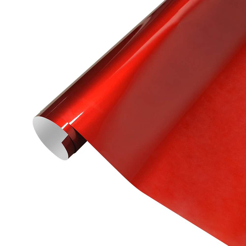 

Car Sticker Liquid Metal Ruby Red Color Change Vinyl Film PET Bubble Free Wrapping Car Accessories Auto Self Adhesive Decals