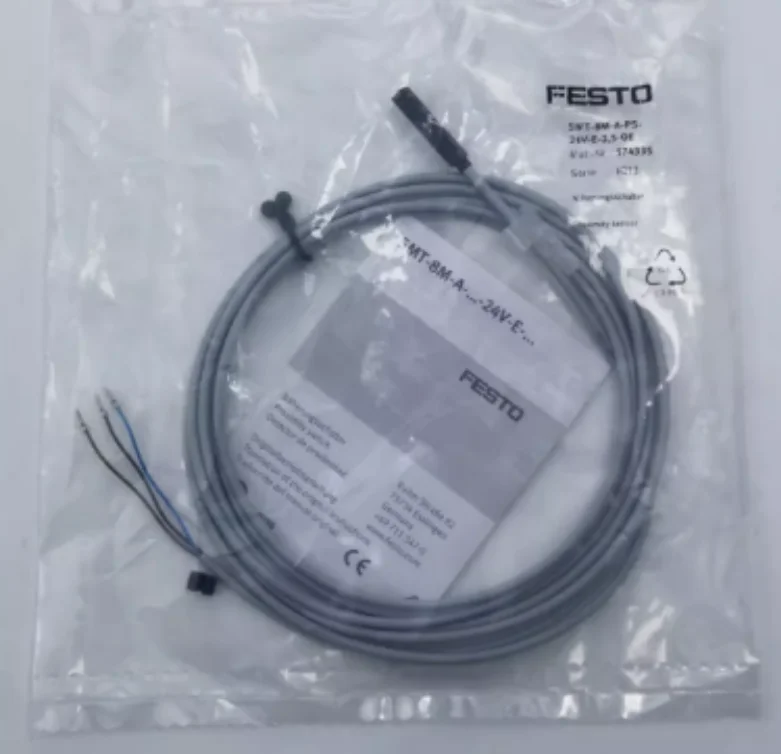 

2PCS New original FESTO proximity switch 574335-SMT-8M-A-PS-24V-E-2.5-OE