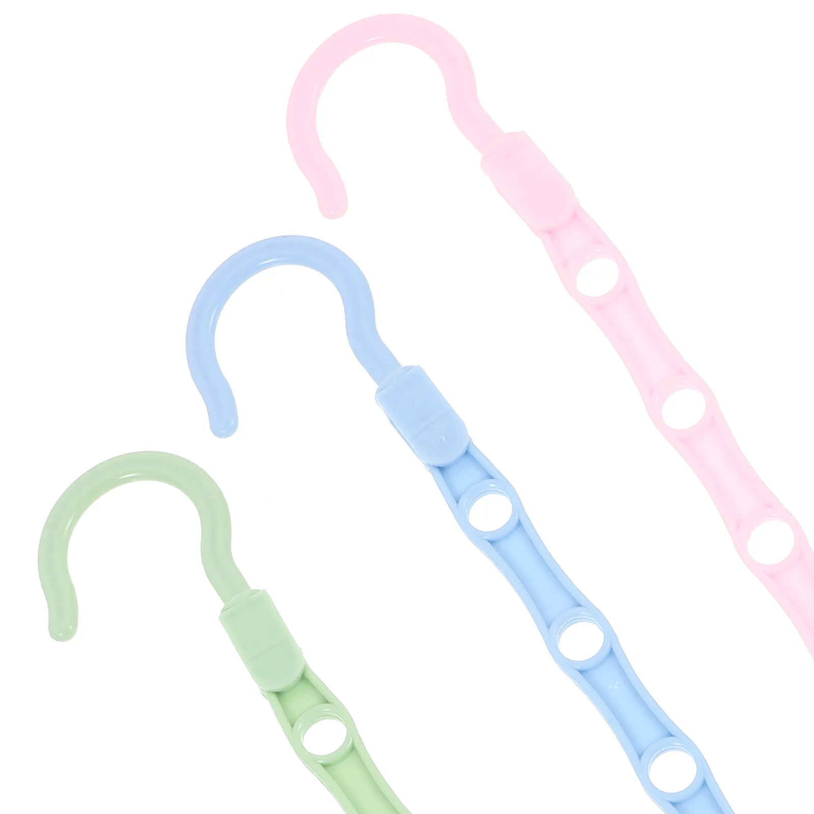 

6pcs Windproof Clothes Sturdy Pp Material Space Saving Closet Organizer Heavy Duty Coat Hanger Multi-Functional Hangers For