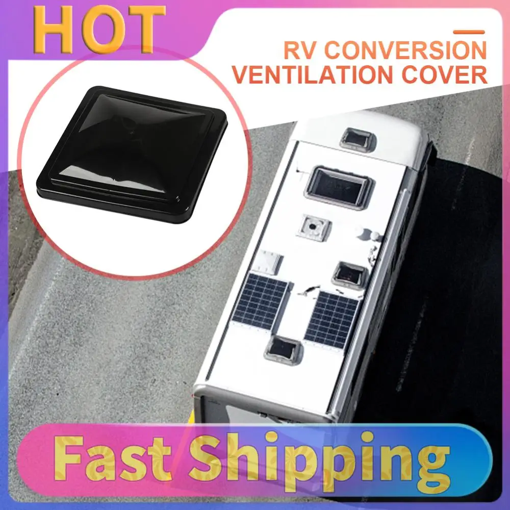 

Motorhome Roof Vent Cover 14 X 14inch RV Roof Vent Lid Cover Metal Motorhome Air Flow Ventilation Cover for Camper RV Trailer
