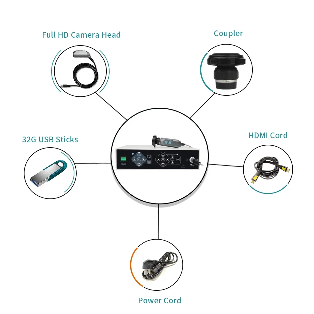 ENT Endoscopic Camera Video Processor with Full HD 1080P Resolution