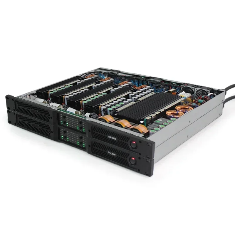 

НОВЫЙ модуль усилителя D4-2000 профессиональный цифровой усилитель 1u 2000 Вт