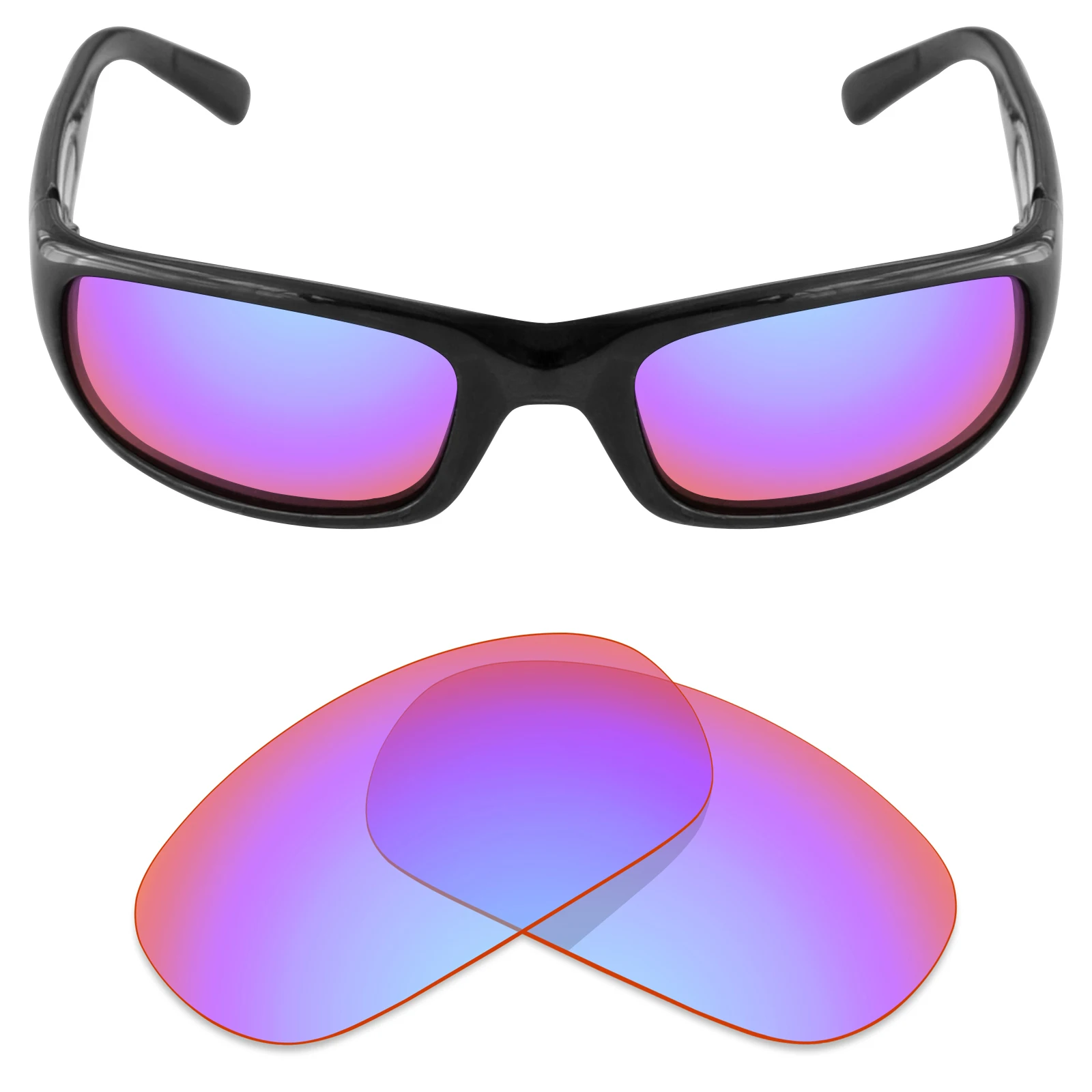 ezoptix123 Polarized / Non-Polarized Lenses Replacement for Maui Jim Stingray MJ103 Sunglass