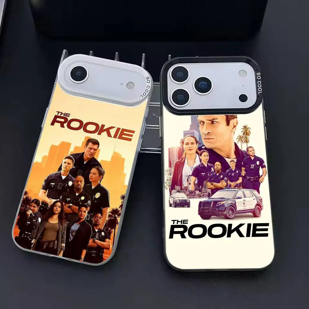 

TV The R-rookie Phone Case For iPhone 17,16,15,14,13,12,11,Pro Max,Plus Candy Silver Cover