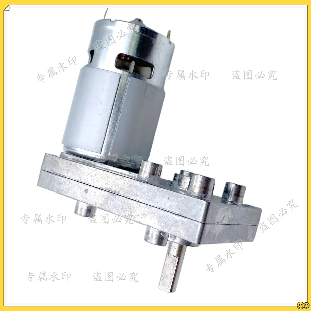 

TT-775 All-Metal Gear DC Motor 6V 12V 24V 30V Torque DIY Monitoring Remote Control Curtain Valve