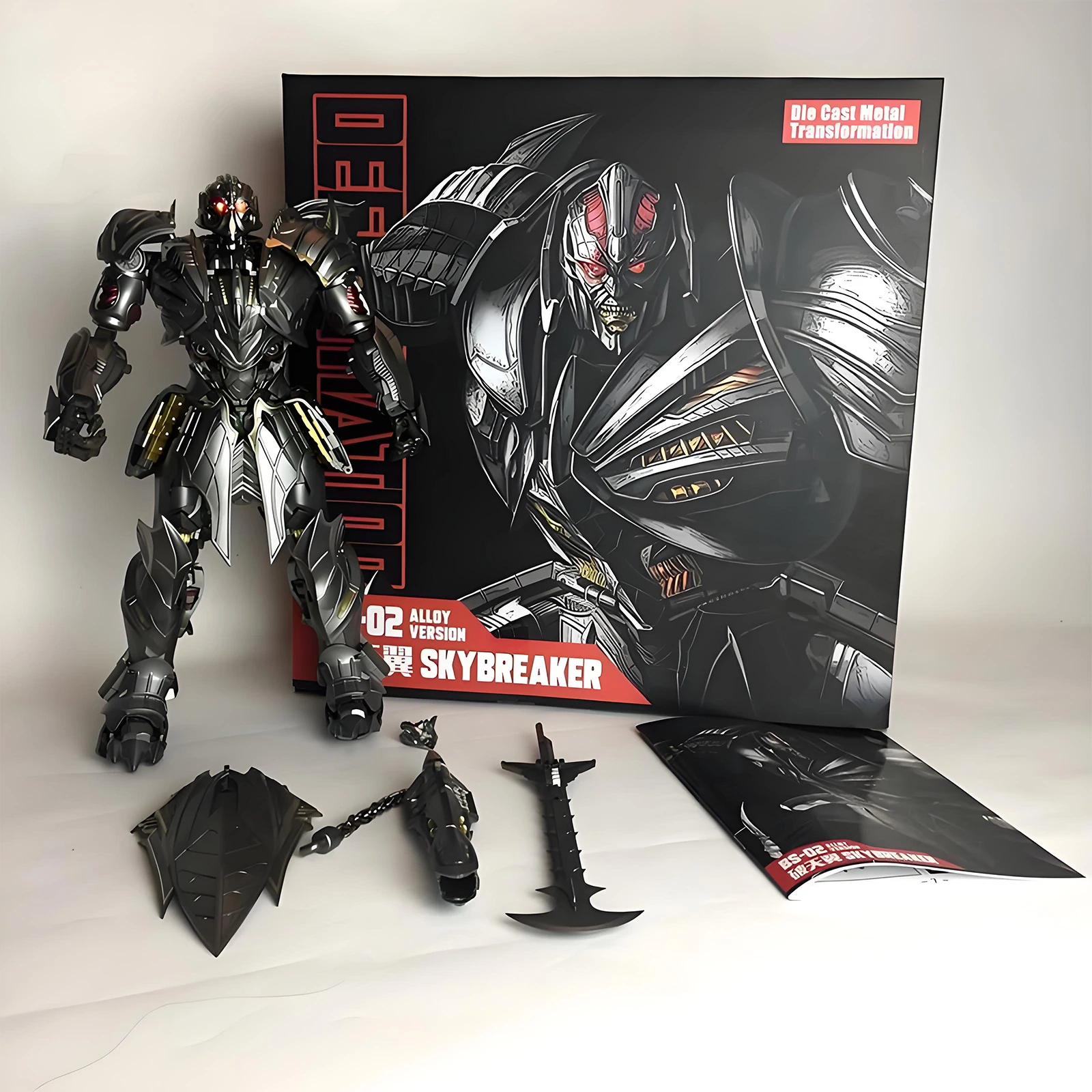 

In Stock BMB Transformation Toys BMB BS02 Galvatron Megotroun UT R03 Movie Action Figure Deformation Anime Model Robot