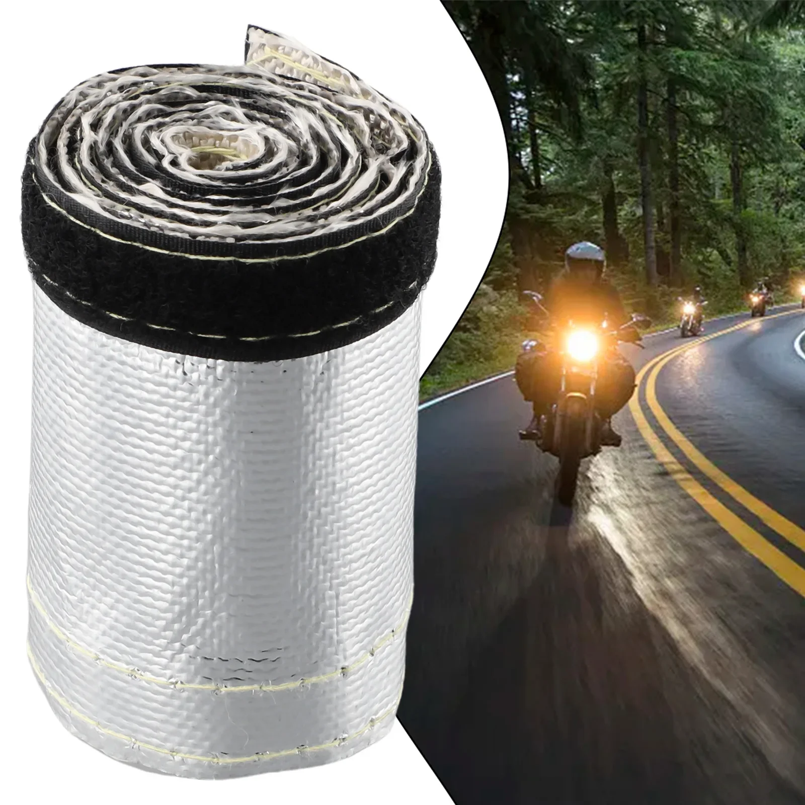 Effective Radiant Heat Protection, Heat Shield Insulation Sleeve 3Ft, Ensures Safety For Your Cables, Hoses, And Wires