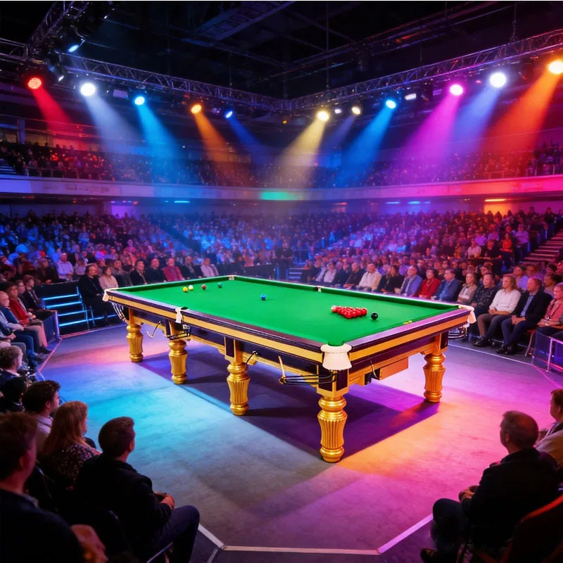 Airo Snooker Board High-quality 45mm-thick Slab Full Solid Wood Club Competition Pool Table with Multiple Certifications
