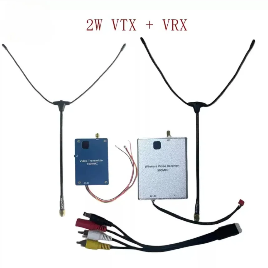 300 500 600 800 MHz 1G 1.2G1.3G 1.5G 2W Transmit and receive image transmission 12V power supply