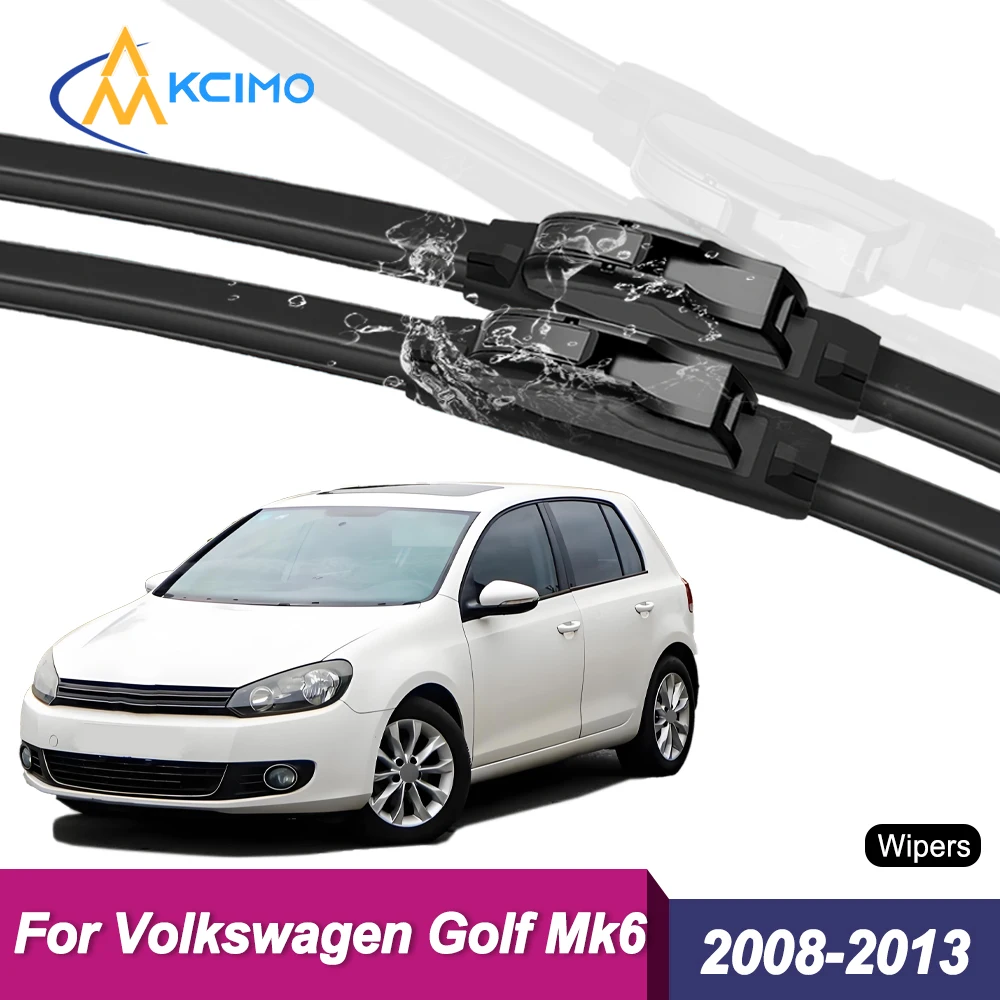 Juego de 2 Escobillas Limpiaparabrisas de Calidad OEM para Volkswagen Golf Mk6 5K 2008-2013 Jetta SportWagen Vento Variant