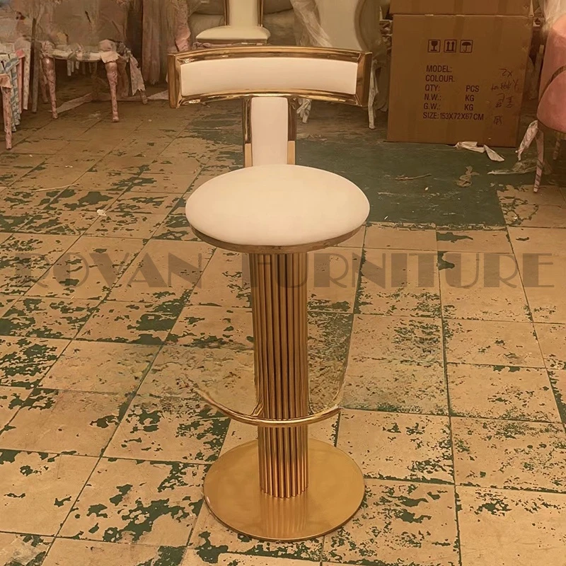 Used Gold 30 Modern Bar Table