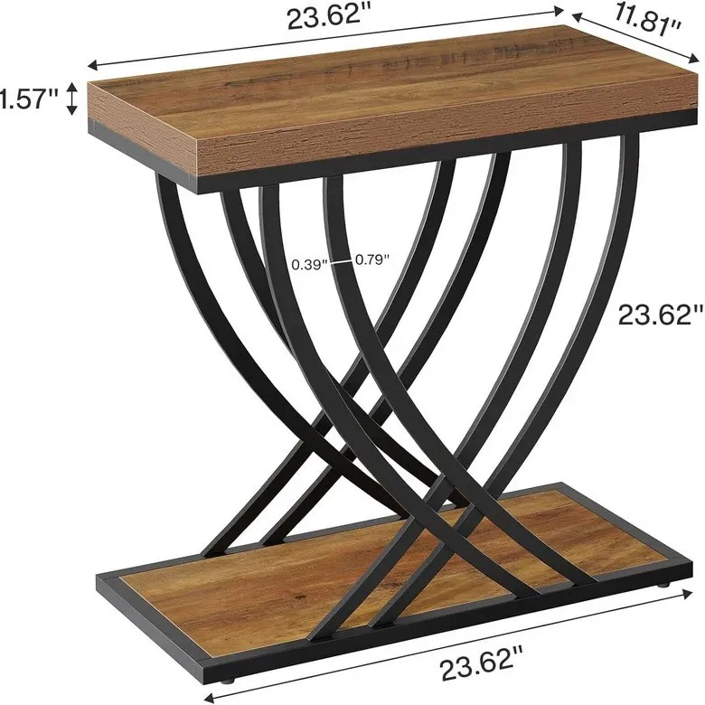 Modern minimalist entrance table against the wall, living room, foyer, case desk, corridor, aisle entry strip case, long table w