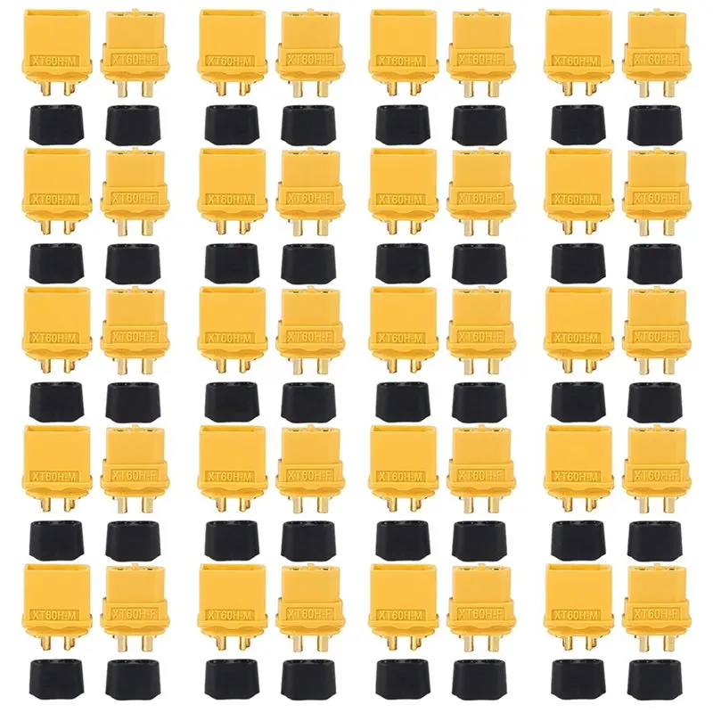 

ABGH-20 Pair XT60/XT60H Connectors Male Female Connectors Plugs For RC Parts Lipo Battery Upgrade Connectors For RC