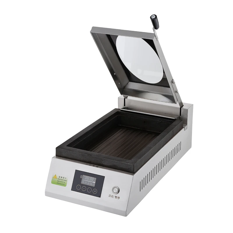Commercial single stainless steel automatic cooker wholesale frying dumplings dumpling frying pan kitchen frying pan