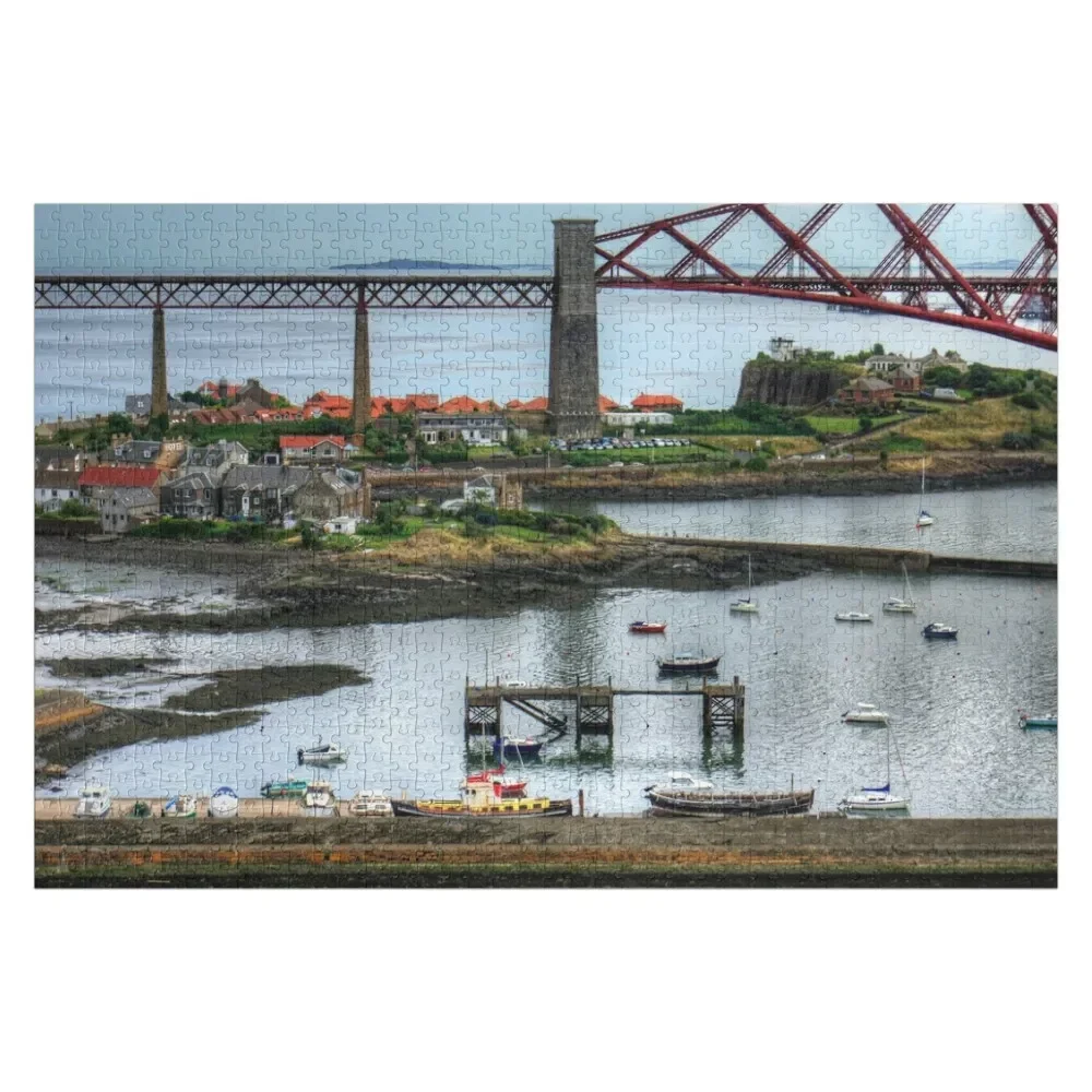 

North Queensferry Harbour Jigsaw Puzzle Custom With Photo With Photo Customizable Gift Wooden Animal Puzzle