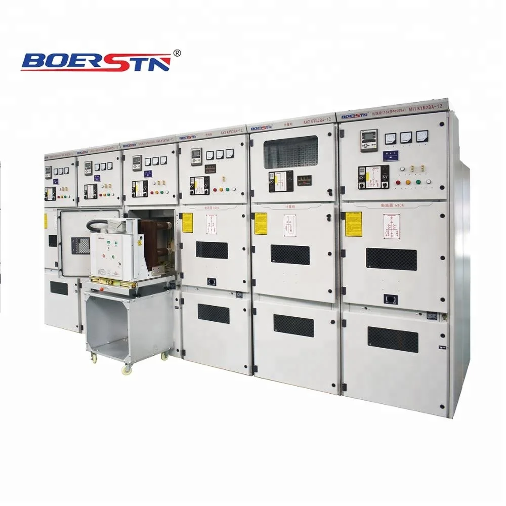 Indoor Air Insulated Main Switchgear Panel 6KV to 15KV Three Phase AC Metal-clad AIS for Power Distribution Equipment