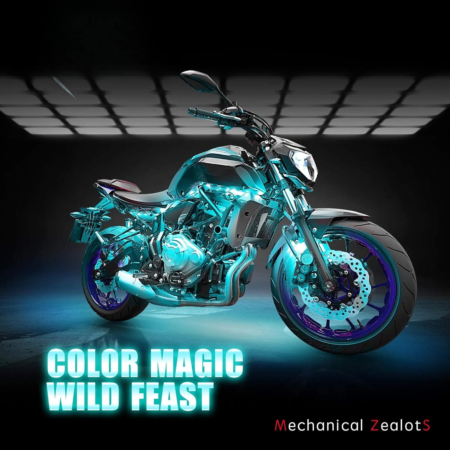 Kit de Luzes LED para Motocicl - Rgb Underglow Strip avaliação e preço