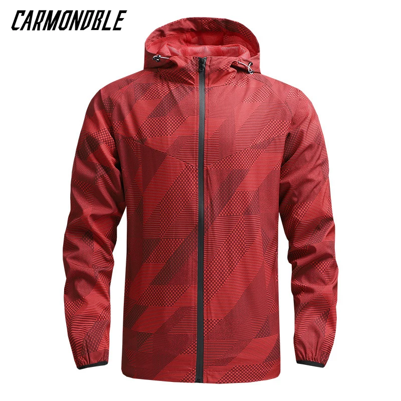 

CARMONDBLE Spring Autumn Men's Cycling MTB Jackets Motocross Bicycle Windbreaker Mountain Bike Clothes Giacca Antivento Ciclismo