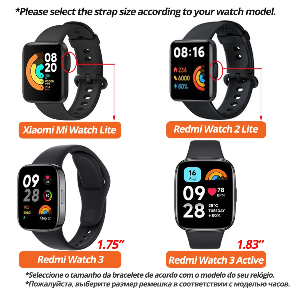 Magnetic Strap Metal Protective Case For Redmi Watch 3/3 Active Smartwatch Bracelet For Redmi Watch 2 Lite Wristband Cover Shell