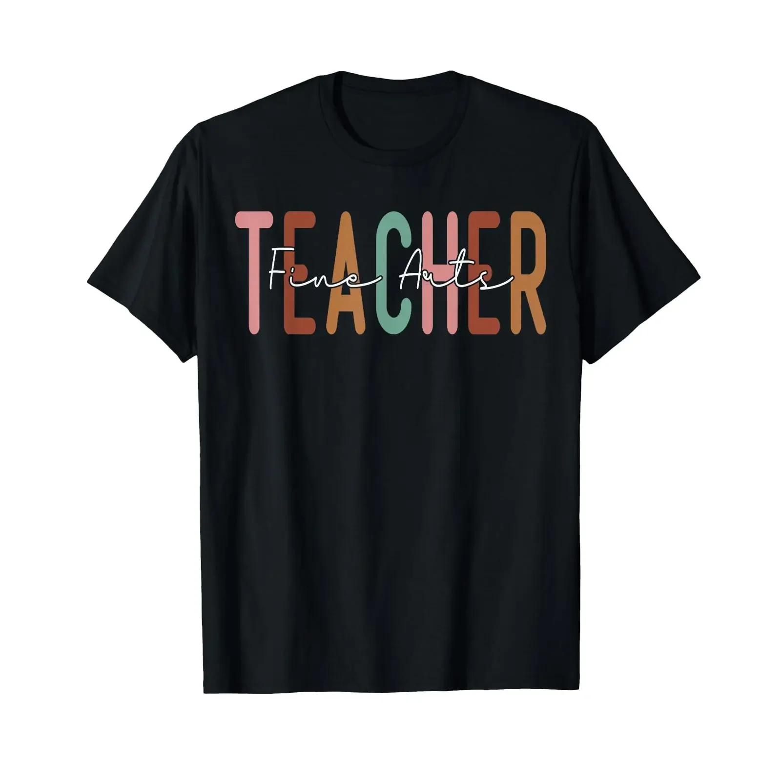 Professeure d'arts Plastiques rétro pour Femmes Retour à l'école Vintage T Shirt vintage Washed Soft Top For Everyday Wear