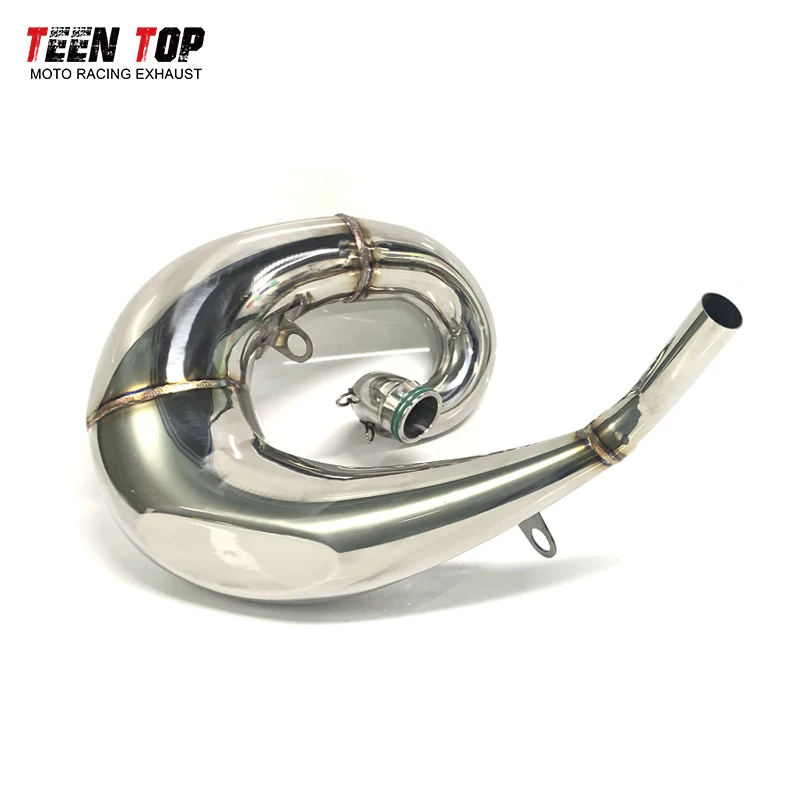 Offroad BiKe Exhaust For GAS GAS EC250/EC300/EX300 21-22 EX250/MC250 22-23 Steel Motorcycle Exhaust Front Pipe Escape Moto Tube