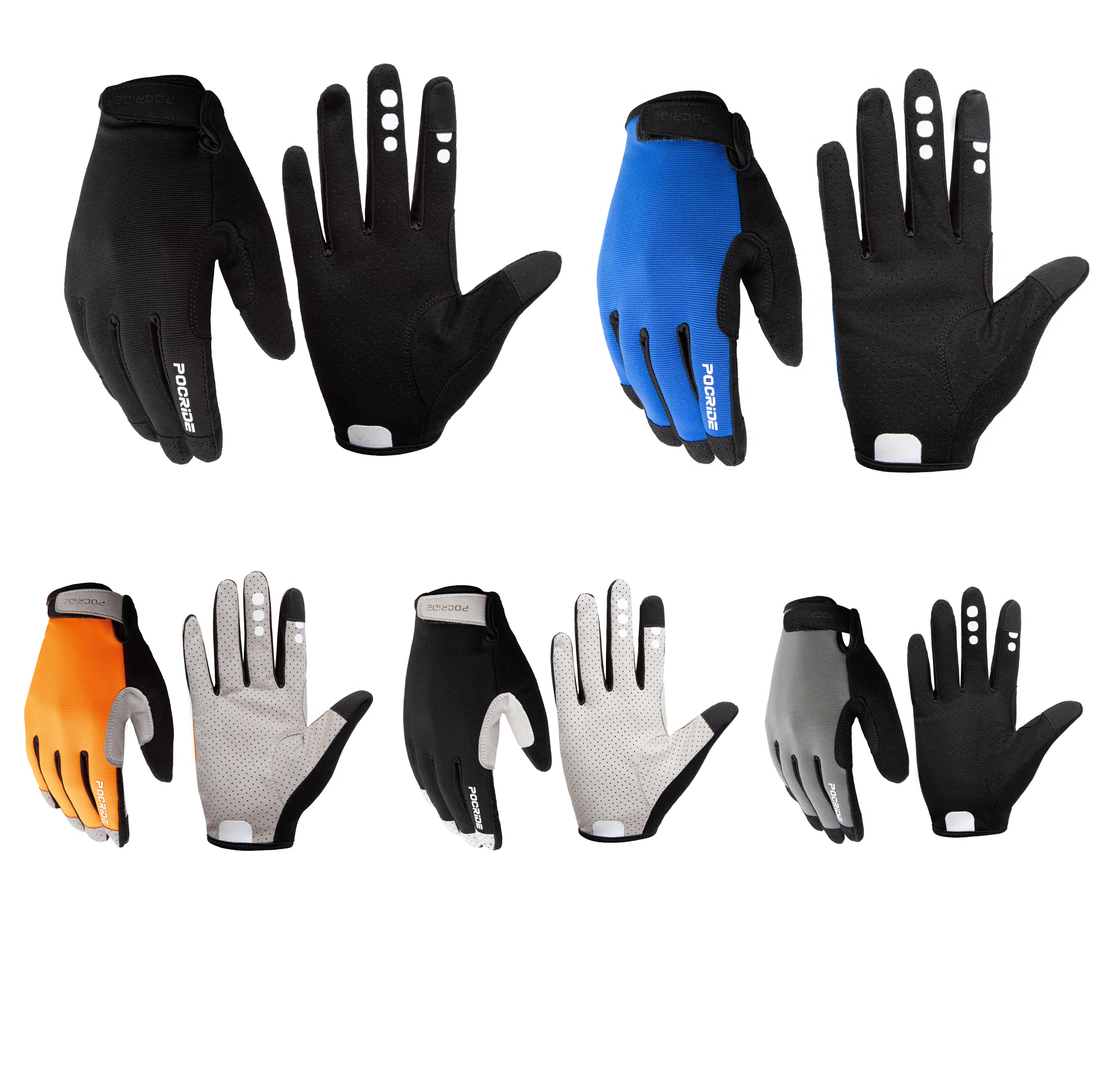 

Перчатки для мотокросса MX, мотоциклетные перчатки с полным пальцем для велосипеда BMX MTB ATV, внедорожные перчатки для горного велоспорта