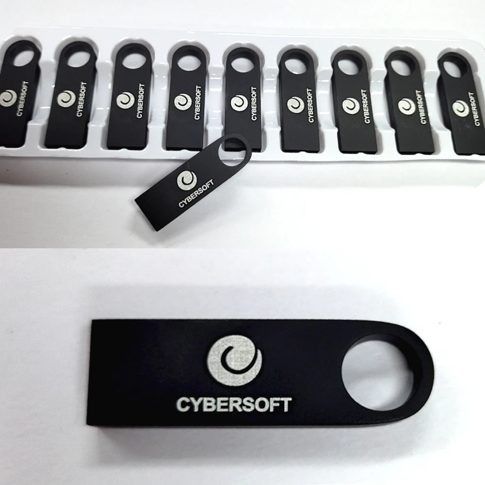 10/50/100 Pcs Free Custom Logo Metal USB Flash Drive 64GB 32GB 8GB 4GB Memory Flash USB Stick Pen Drive 128MB 512MB PenDrive 2.0