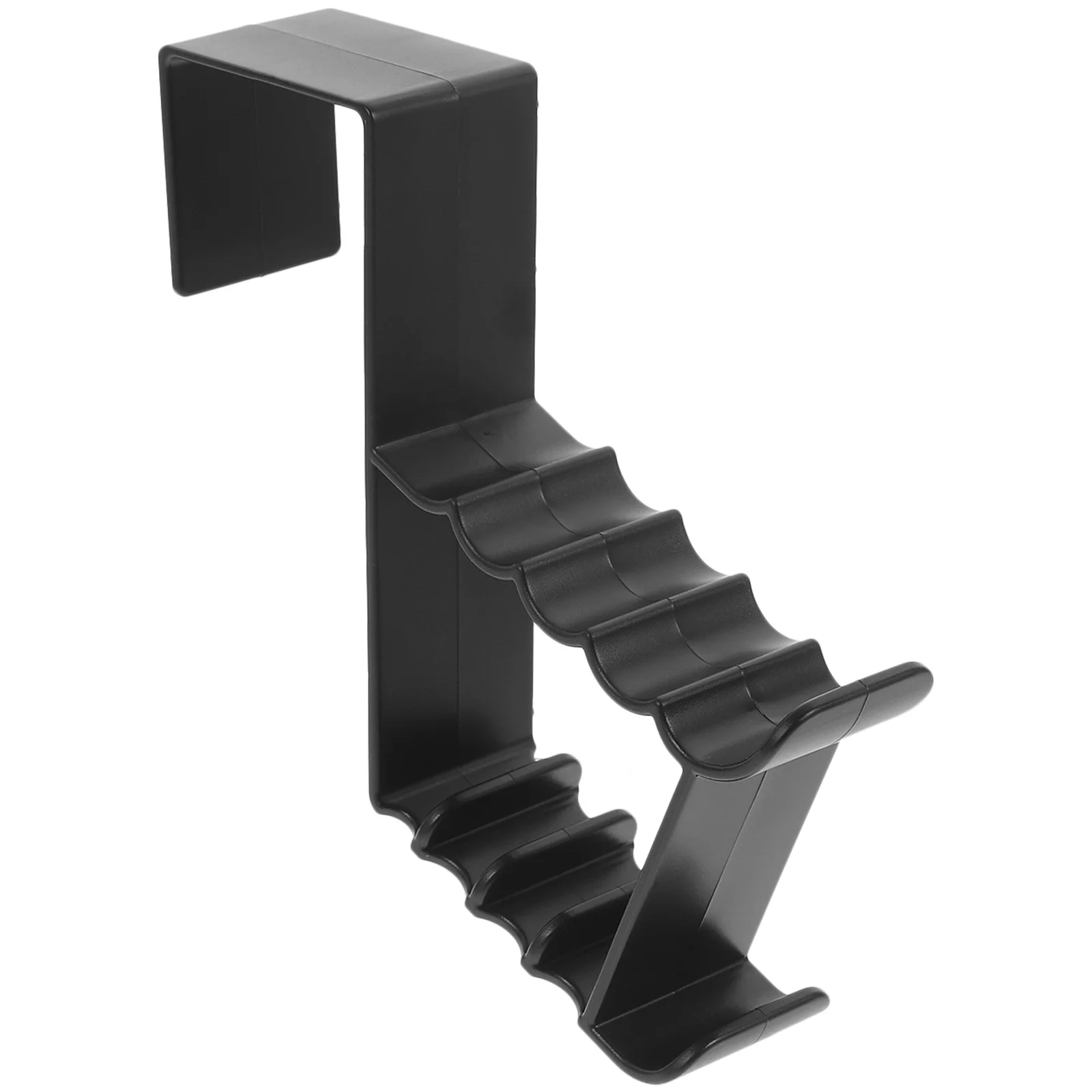 

No Drill Door Hook Over The Door Hanger for Clothes Hats Bags No Mark Hanging Solution Sturdy Minimalist Design for Home Office