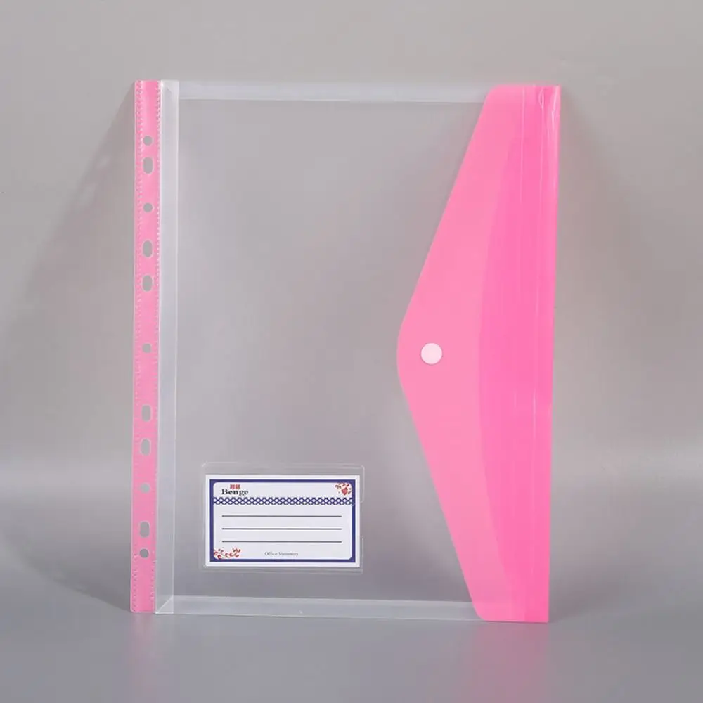 

6pcs Document Organiser A4 File Folders Wallets Paper Organizer File Organizer Binder Cash Envelopes Transparent Waterproof