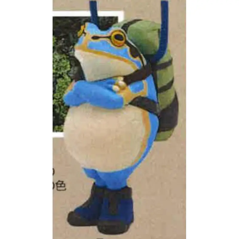 Япония Kitan Gashapon капсульная игрушка безопасность возврат дерево лягушка рюкзак банджи прыжки ползание домашние животные украшения