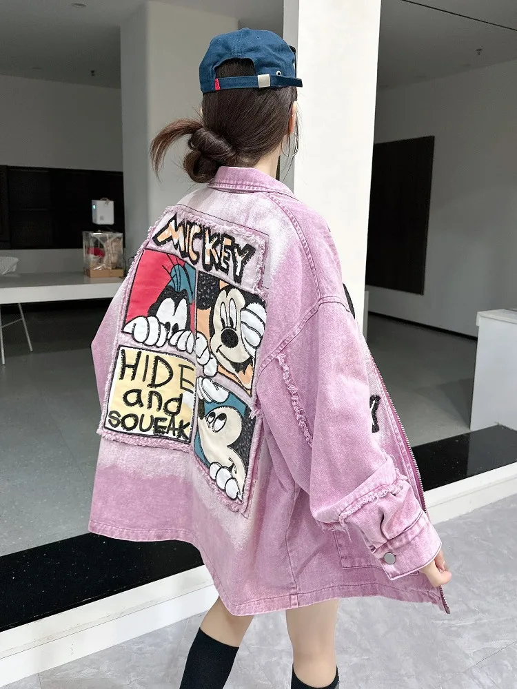 

Large Version Denim Shirt 2026 New Autumn Clothing Light Luxury High Sense Loose Hong Kong Style Denim Jacket Top Tide