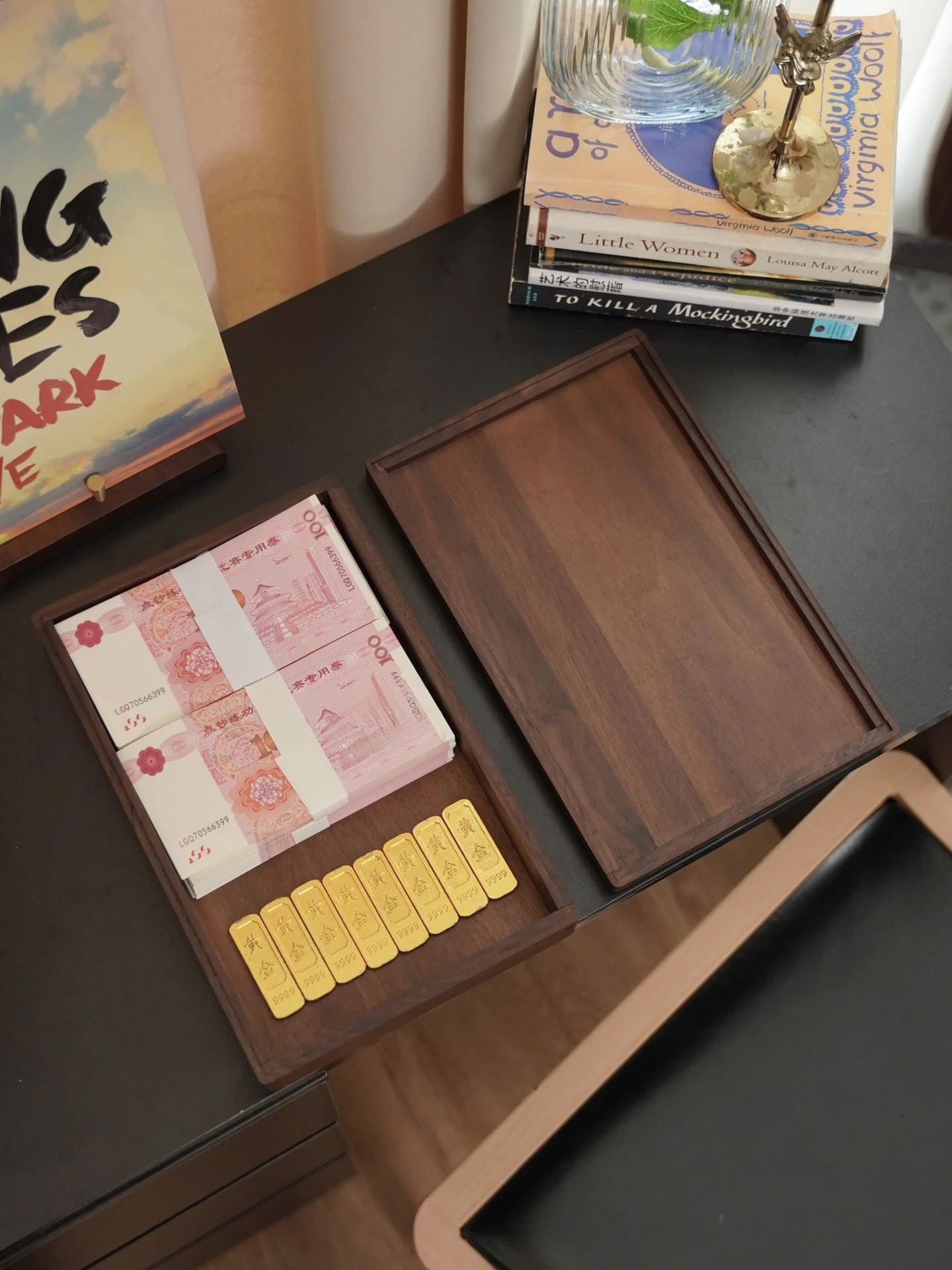 

Элитная деревянная подарочная коробка для денег на свадьбу/помолвку, коробка для хранения подарков на предложение руки и сердца, коробка для хранения на свадебное торжество