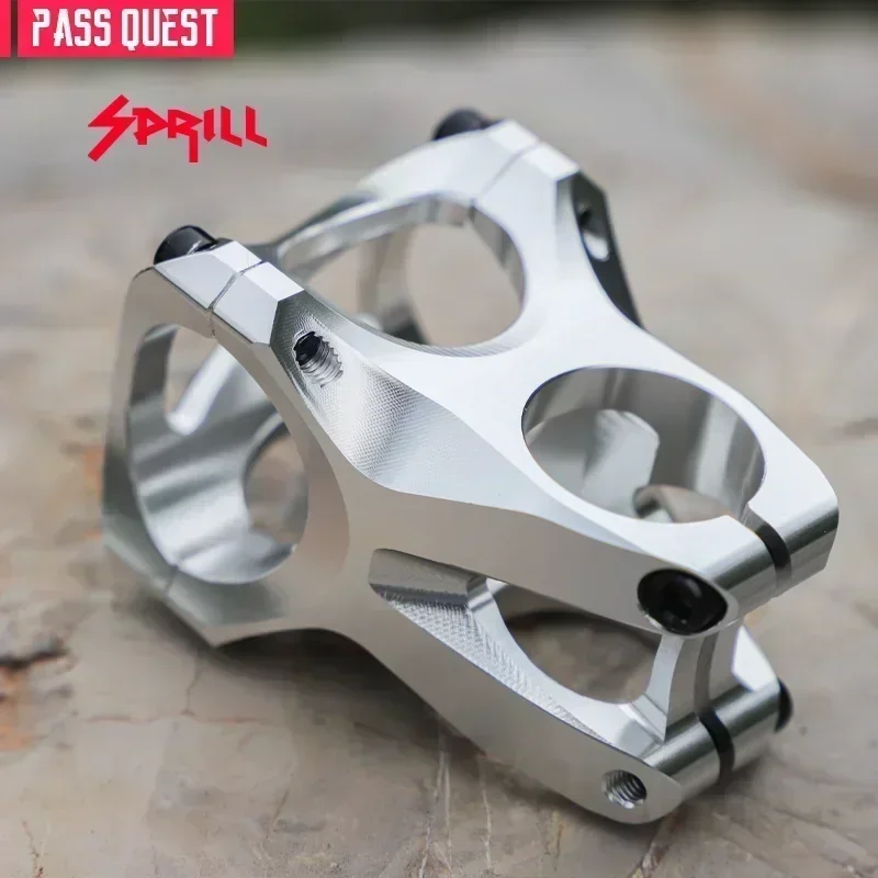 PASS QUEST Mountain Bicycle 28.6mm*35mm Caliber Handlebar Stem Riser Table Aluminum Alloy Cycling Pipe MTB Road Bike Stem Parts