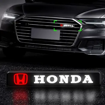 適用於本田思域、雅閣、飛度、CRV、爵士、奧德賽、Insight、Legend、HRV的汽車中網燈標誌裝飾造型配件 6 最佳銷售 本田傳奇 - №3