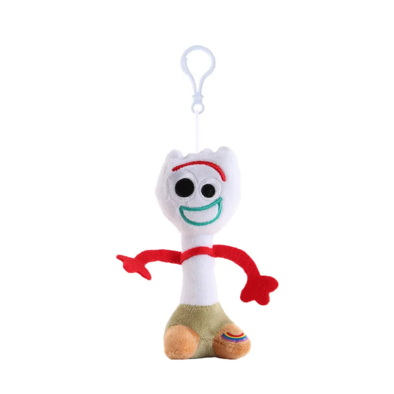 Disney Toy Story Buzz Lightyear Woody Q-Version peluche remplissage porte-clés sac pendentif sac à dos pour enfants fermeture éclair décoration jouet