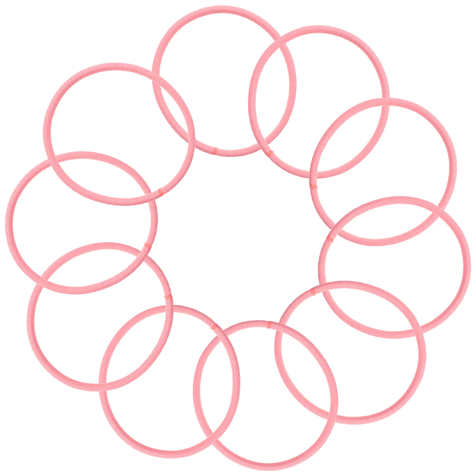 

100pcs Ties Elastic Bands Thin Rubber Bands Girls Kids Nylon Rubber Scrunchies Colored Bobbles Daily Party Accessories