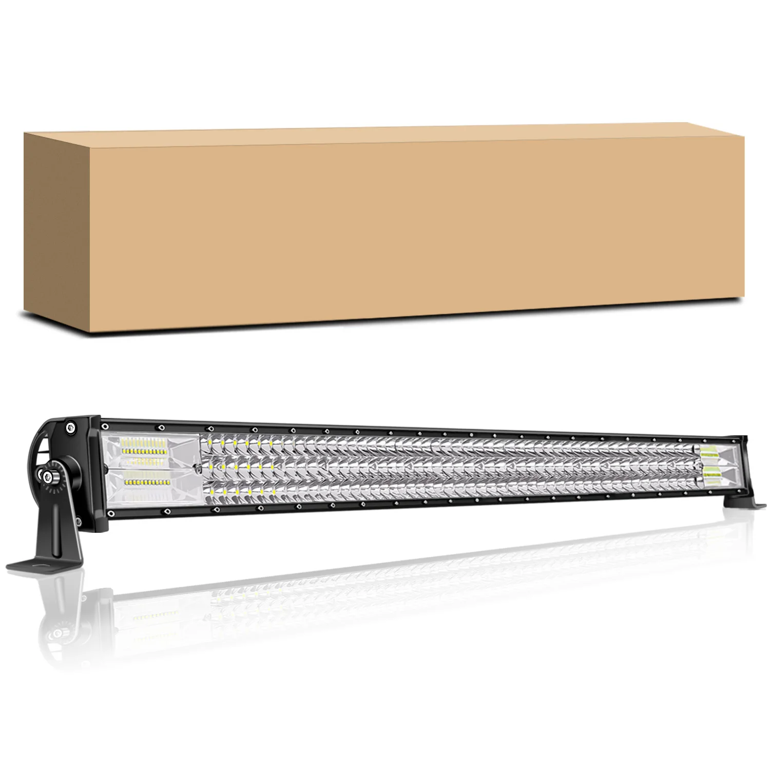 

Светодиодная панель 42 дюйма, 3000+ люмен, 12-24В, рабочие фары для бездорожья, для внедорожников, квадроциклов, UTV