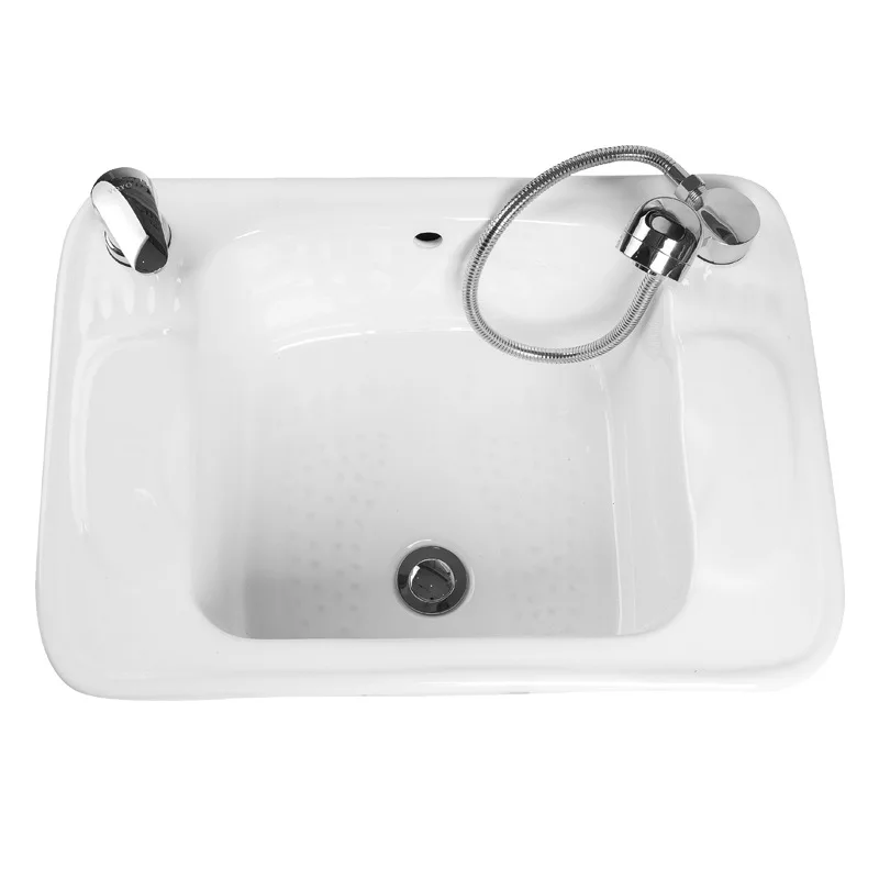 

Акриловая ванна для ног, керамический массажный спа, простой современный производитель оптовой продажи ванн для ног, коммерческая ванна для ног в отеле