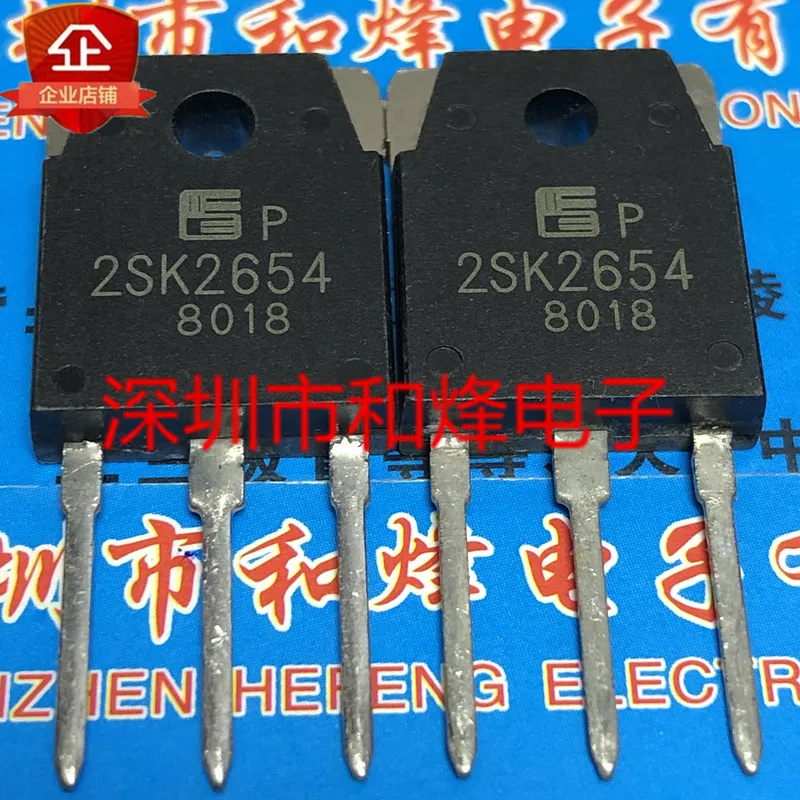 5PCS-10PCS 2SK2654 TO-3P 900V 8A NEW AND ORIGINAL ON STOCK