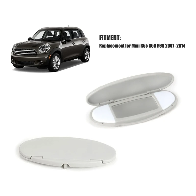 090E Auto Front Window Cover Shield-Shade Blind Sunvisor with Mirror for R50 R56