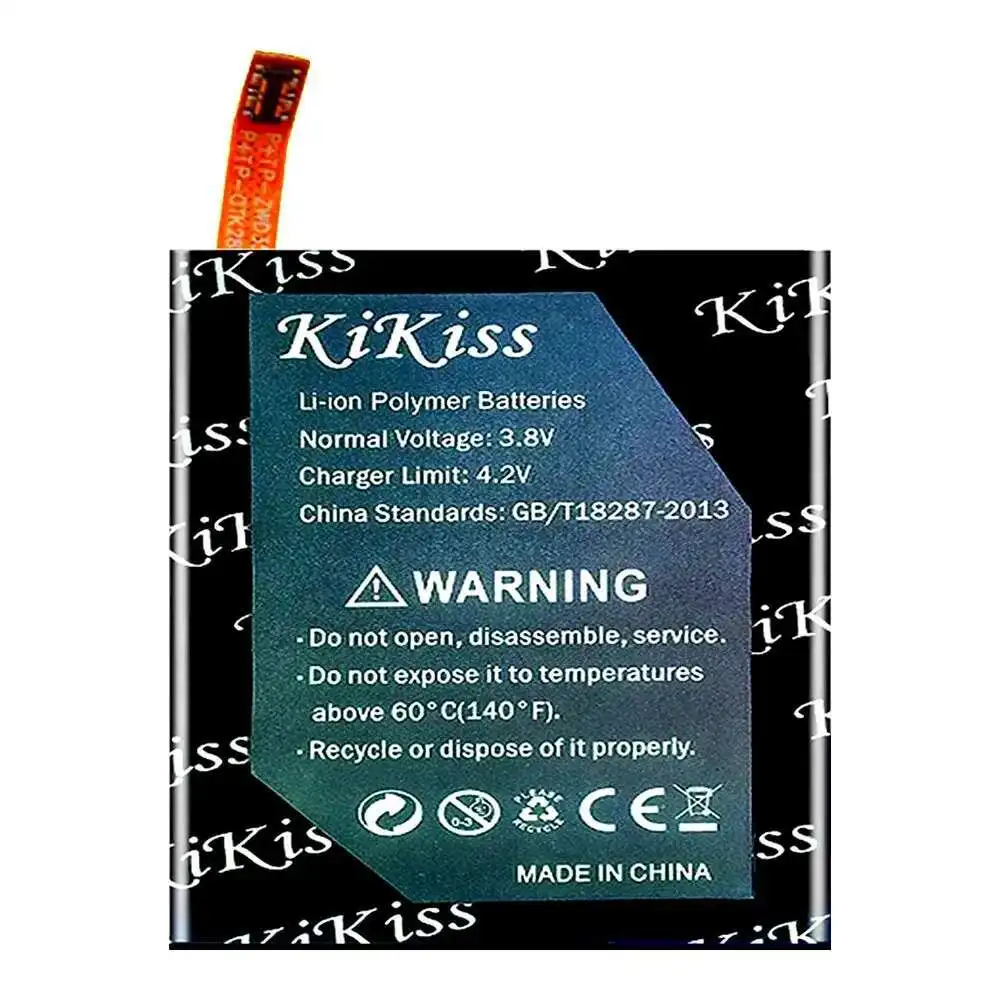 

600 мАч аккумулятор для умных часов, высокая совместимость, быстрая зарядка для умных часов Kingwear KW88 Pro Kw88pro Batteria