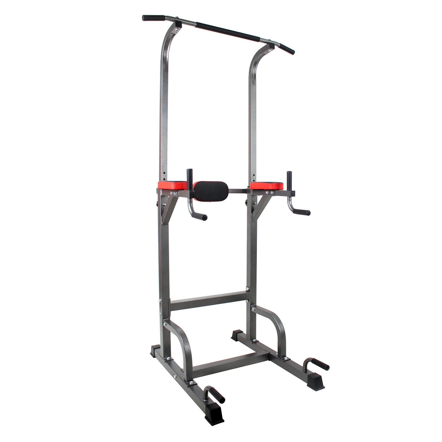 

Разборное многофункциональное домашнее фитнес-оборудование: регулируемые черные параллельные брусья из стали для растяжки и подтягиваний