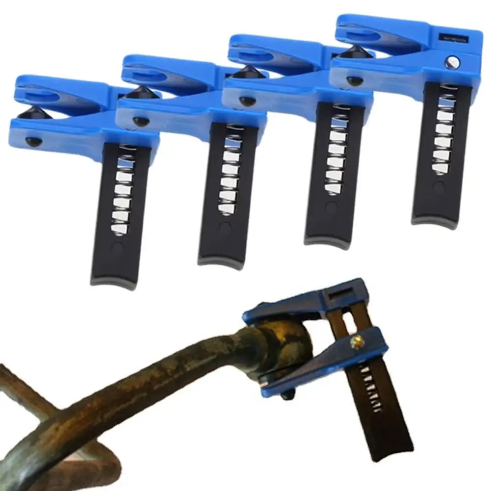 

4pcs/lot Car Brake Oil Pipe Plug Automotive Brake Nozzle Clamp Oil Tool Brake Tubing To Prevent Oil Spills Accessories