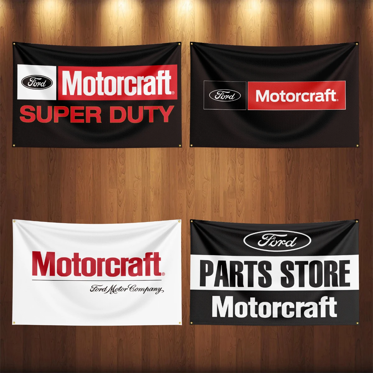 3x5Ft Motorcrafts Oil Gasoline Engine Flag Motor Diesel Fuel Petrol Flag Banners Garage Car Tapestry Flag Garage Outdoor Decor